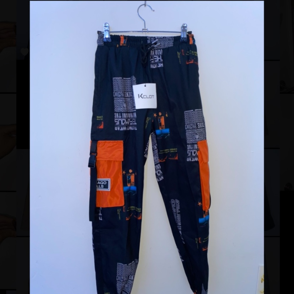 Kclot Graffiti Cargo Pants